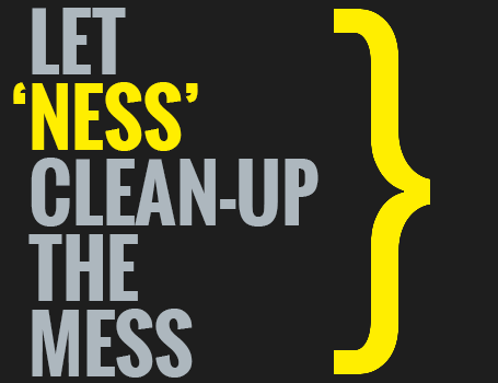 Let NESS Clean-up The Mess